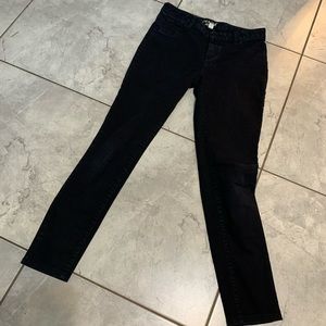 Cat & Jack black skinny jeans kids 18 xxl